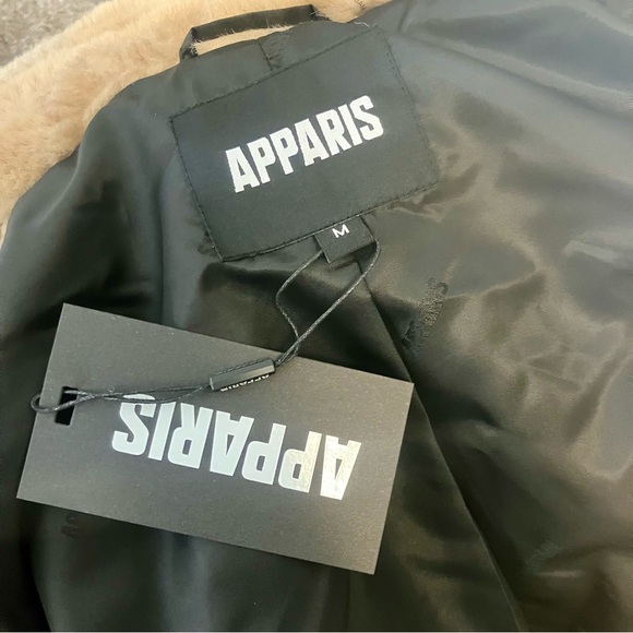 Apparis Tikka Butterscotch Checkerboard Coat - Picture 6 of 10